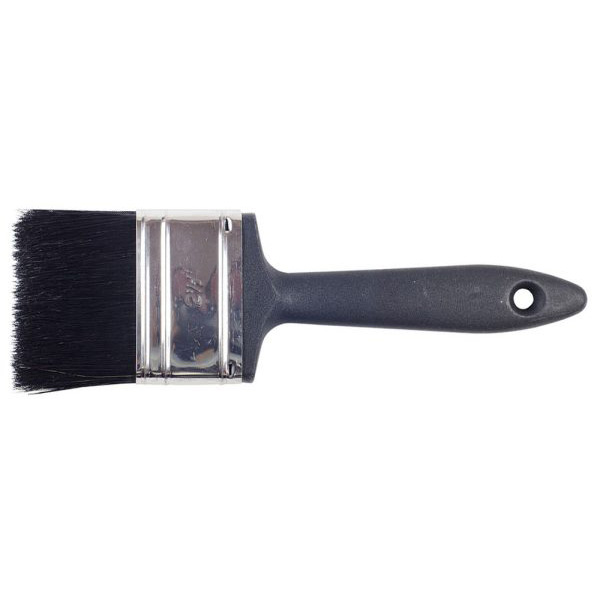 RTF Granville : Dec. Brush Plastic Handle : 2.5 in