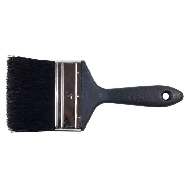 RTF Granville : Dec. Brush Plastic Handle : 4 in