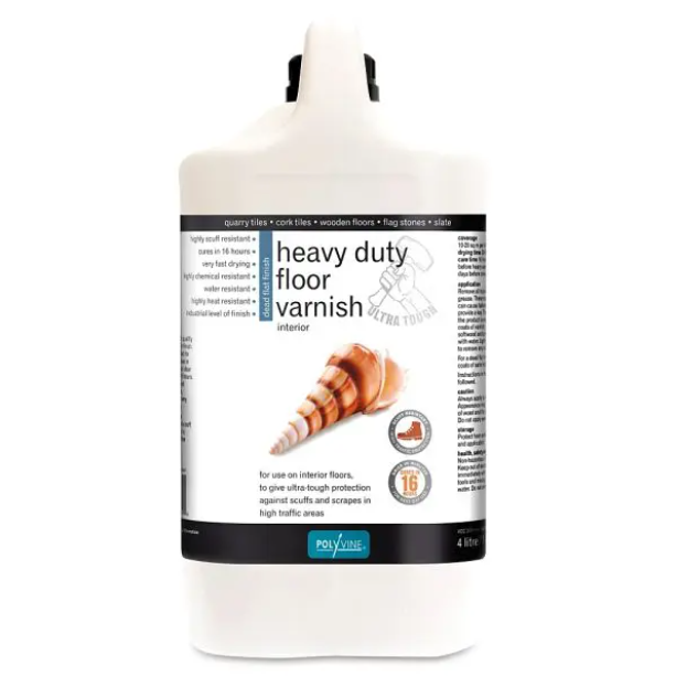 Polyvine : Heavy Duty Floor Varnish : Satin