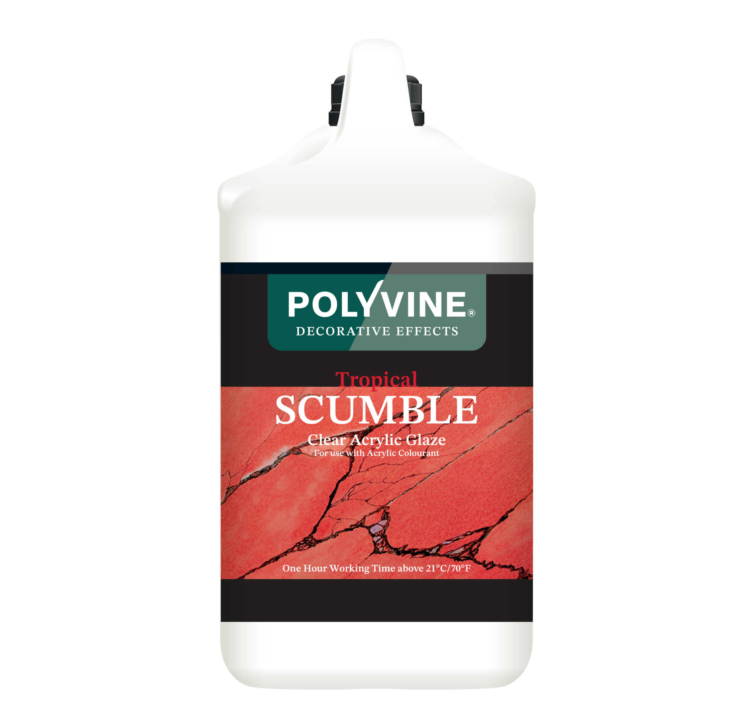 Polyvine : Tropical Scumble Longer Open Time : 4 litre