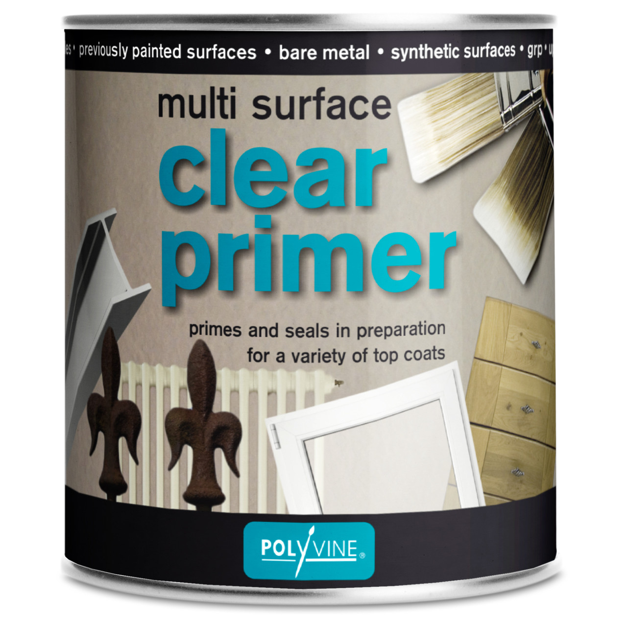 Polyvine: Multi Surface Clear Primer: 500ml