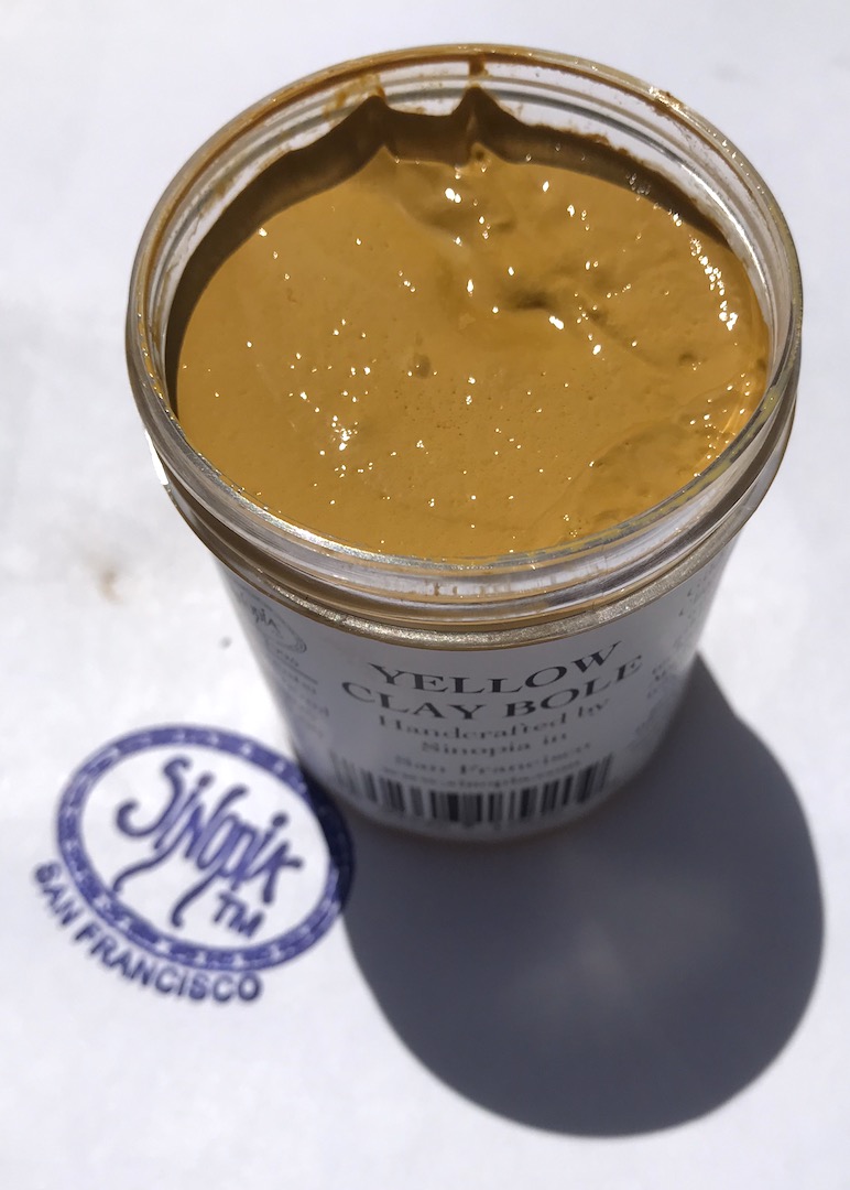 Sinopia : Clay Bole For Water Gilding