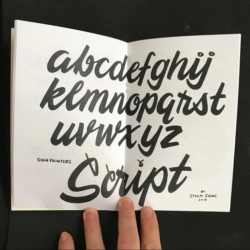 Book : Script Lettering