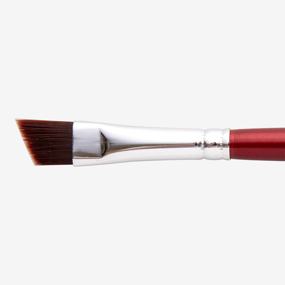 Handover : Synthetic Artist Brush Angled Bristles : Student Quality : 1/2 in