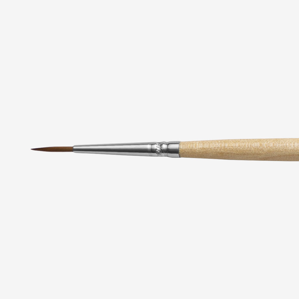 Handover : Pure Sable Pointed Oil Colour Brush Long Handle : # 1