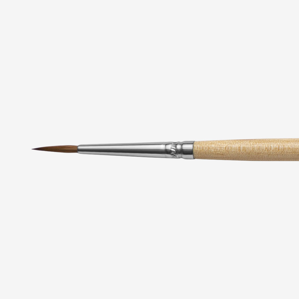 Handover : Pure Sable Pointed Oil Colour Brush Long Handle : # 2