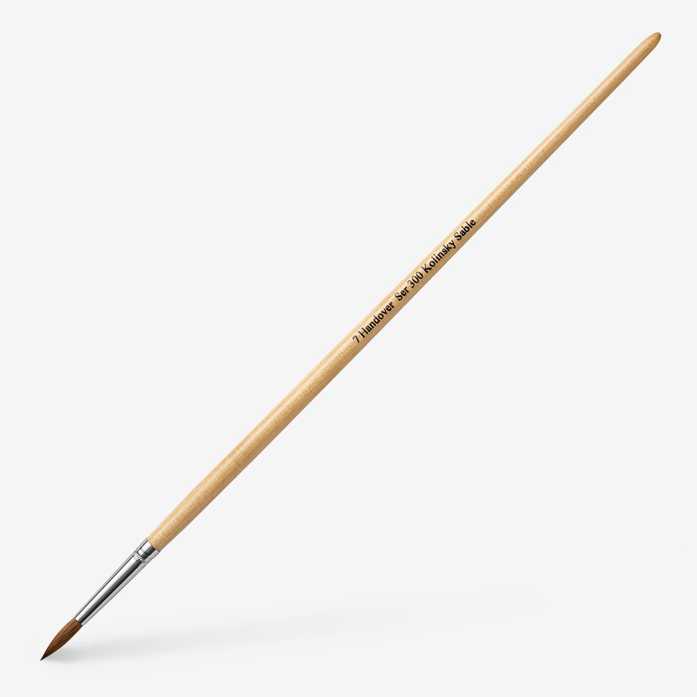 Handover : Pure Sable Pointed Oil Colour Brush Long Handle : # 7