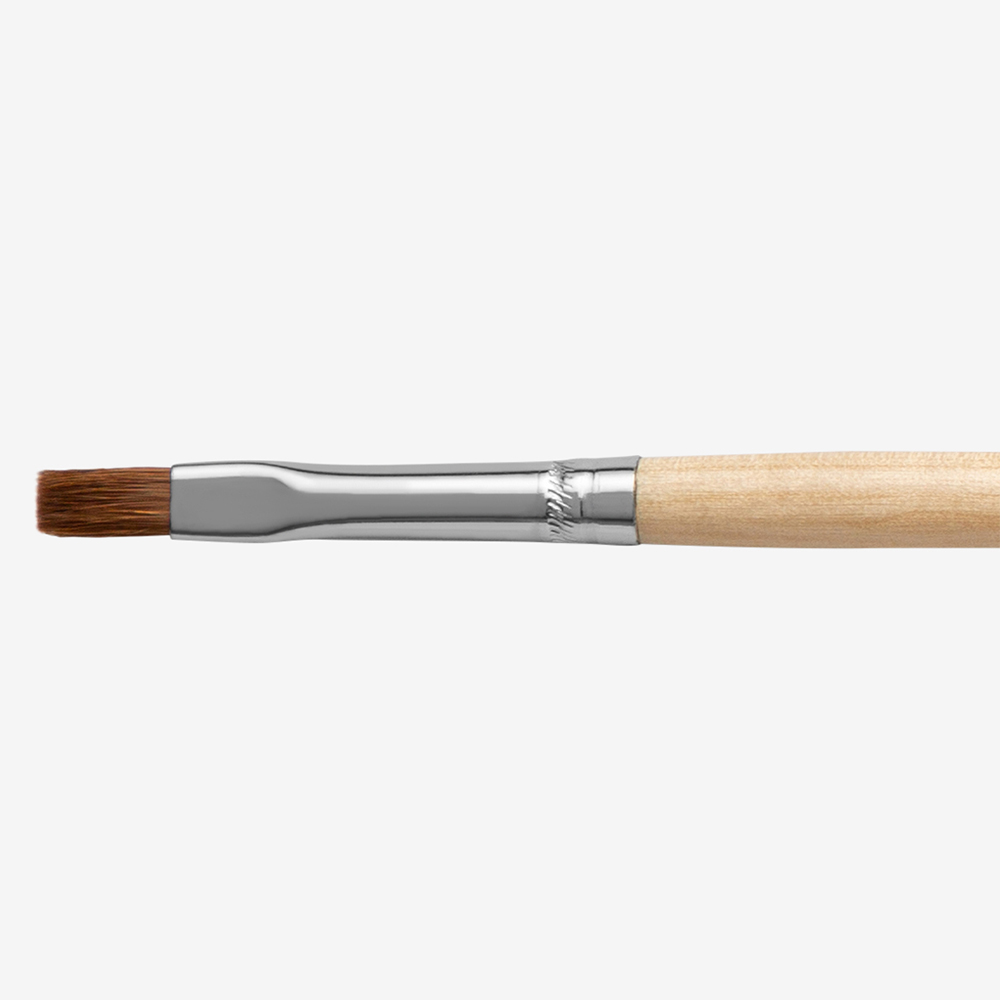 Handover : Pure Sable Brights Oil Colour Brush Long Handle : #  6