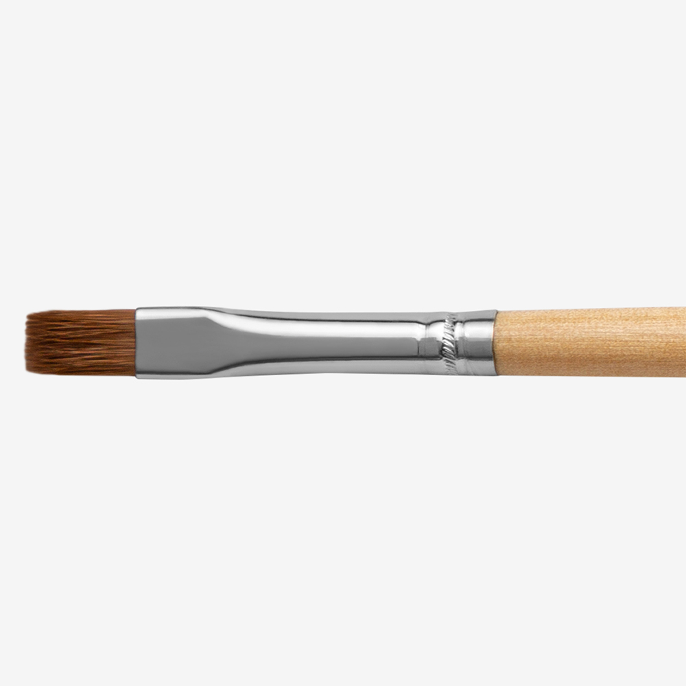 Handover : Pure Sable Brights Oil Colour Brush Long Handle : #  8
