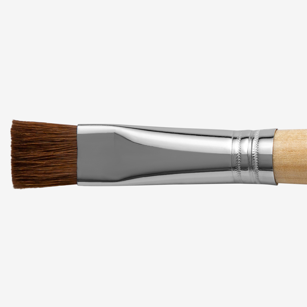 Handover : Pure Sable Brights Oil Colour Brush Long Handle : # 14
