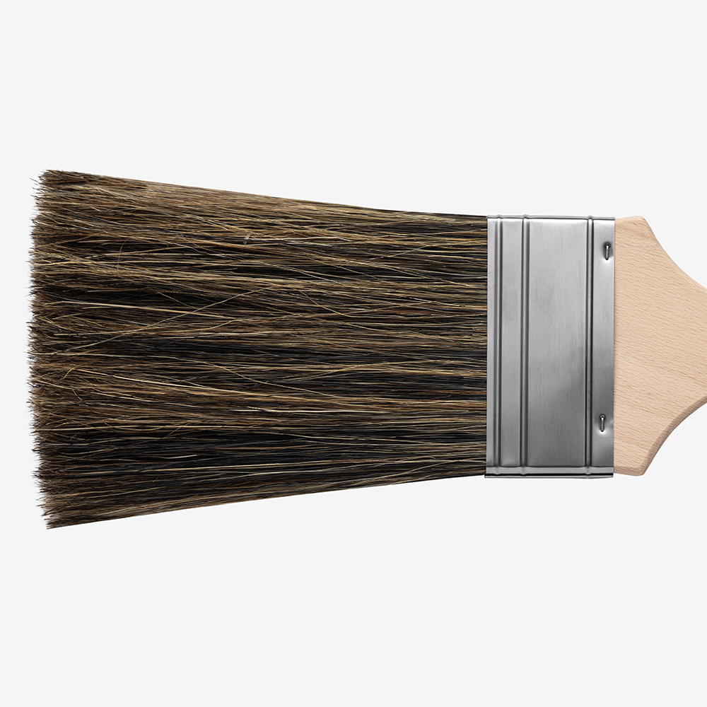 Handover : Flogging Brush with Metal Ferrule 5.5 in Bristle : 3 in