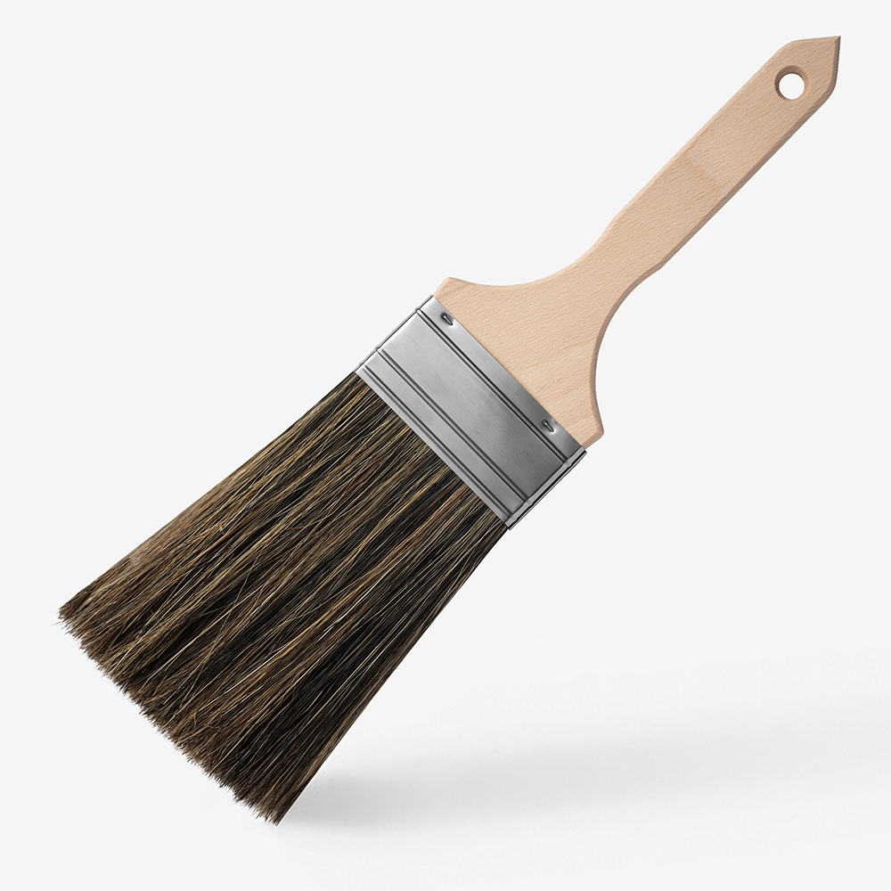 Handover : Flogging Brush with Metal Ferrule 5.5 in Bristle : 3 in