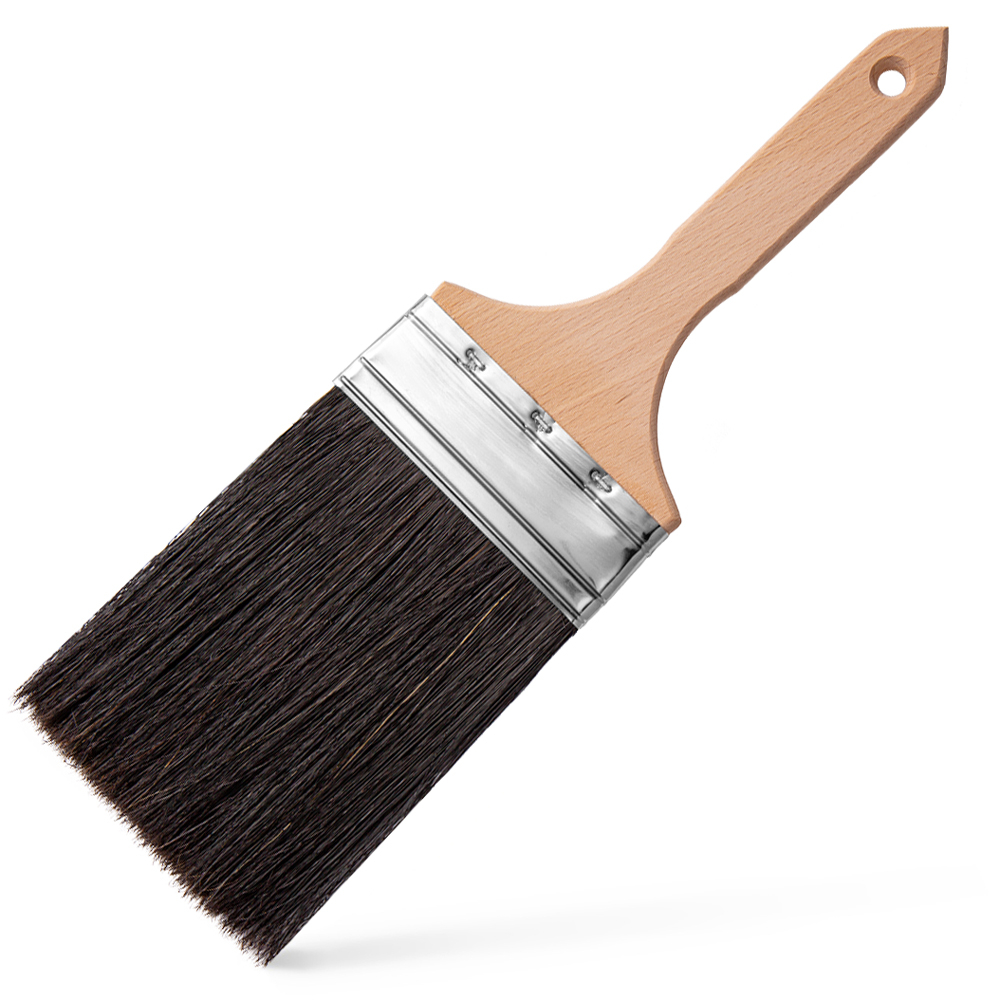 Handover : Flogging Brush with Metal Ferrule 5.5 in Bristle : 4 in
