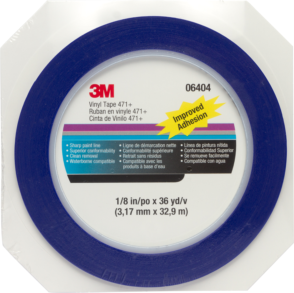3M : Blue Fine Line Pinstriping Tape : 3 mm