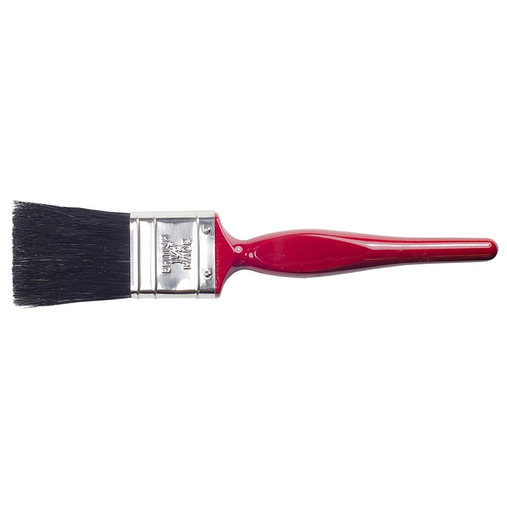 Handover : Executive Decorating Brush Red Handle : 1.5 in
