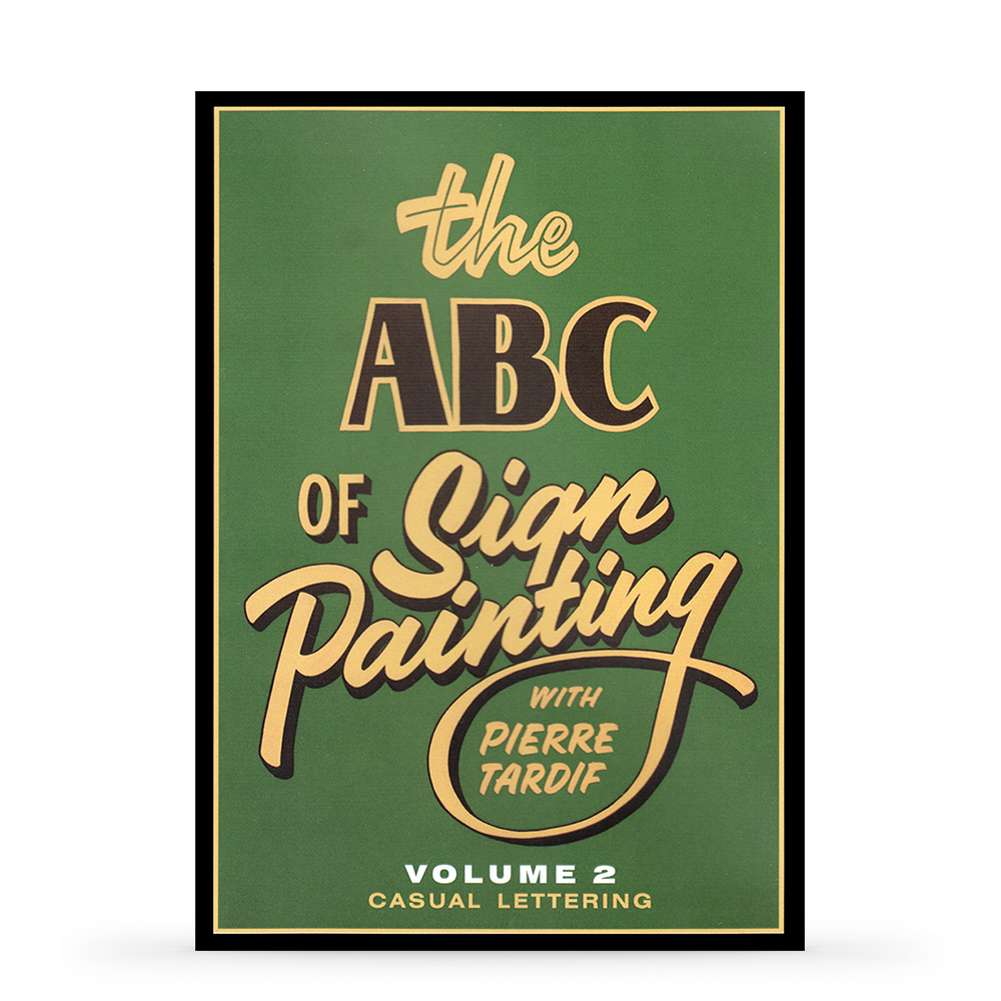 DVD: The ABC of Sign Painting by Pierre Tardif : Volume 2