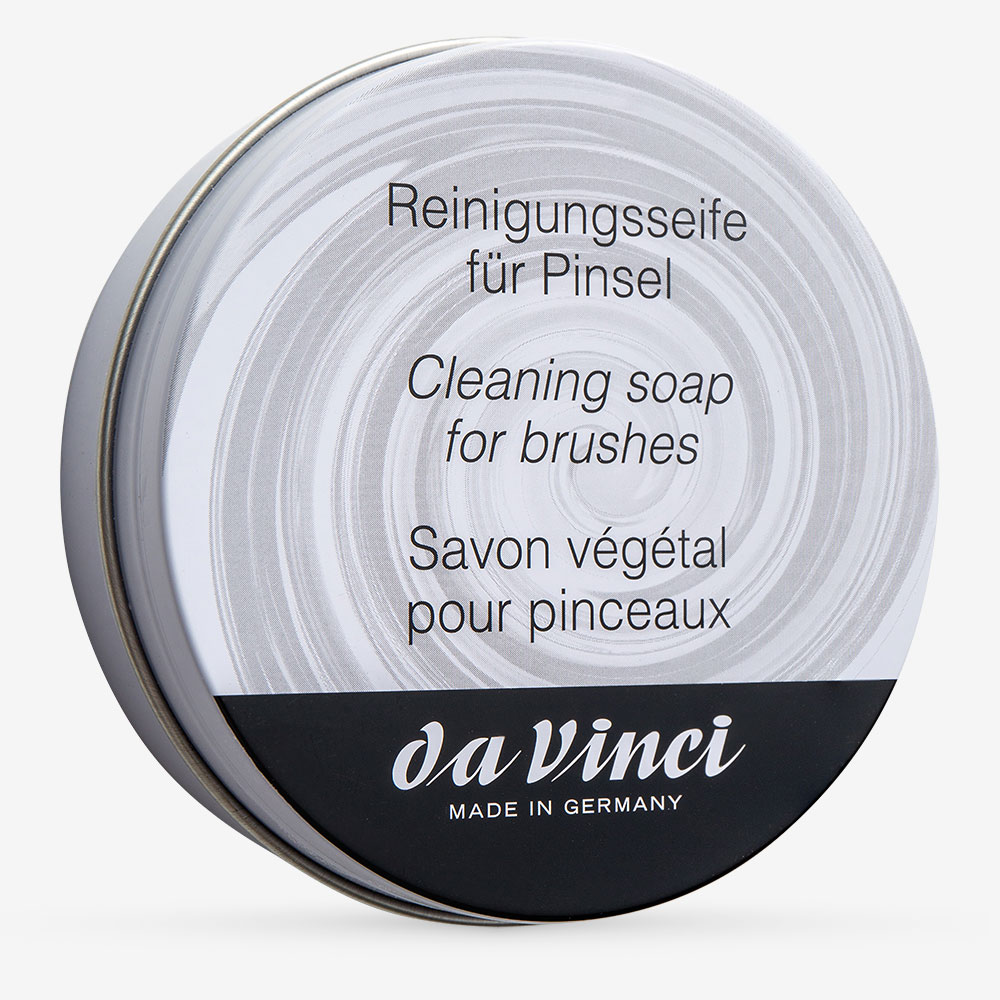Da Vinci : Professional Brush Soap : 85g in a metal box