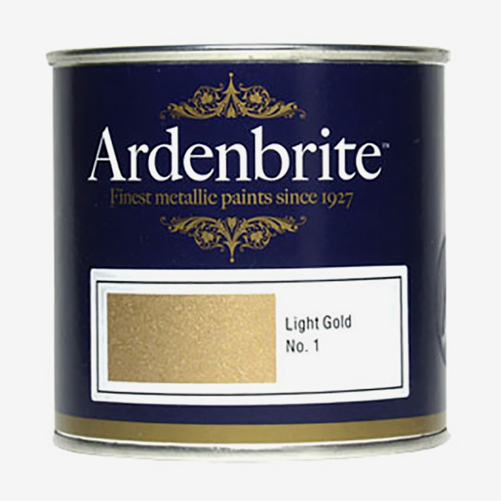 Ardenbrite : Metallic Paint : 1 litre : Light Gold