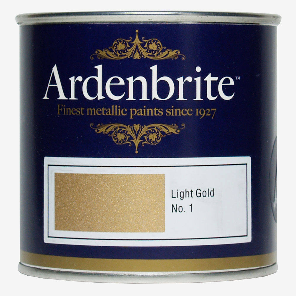 Ardenbrite : Metallic Paint : 250ml : Light Gold