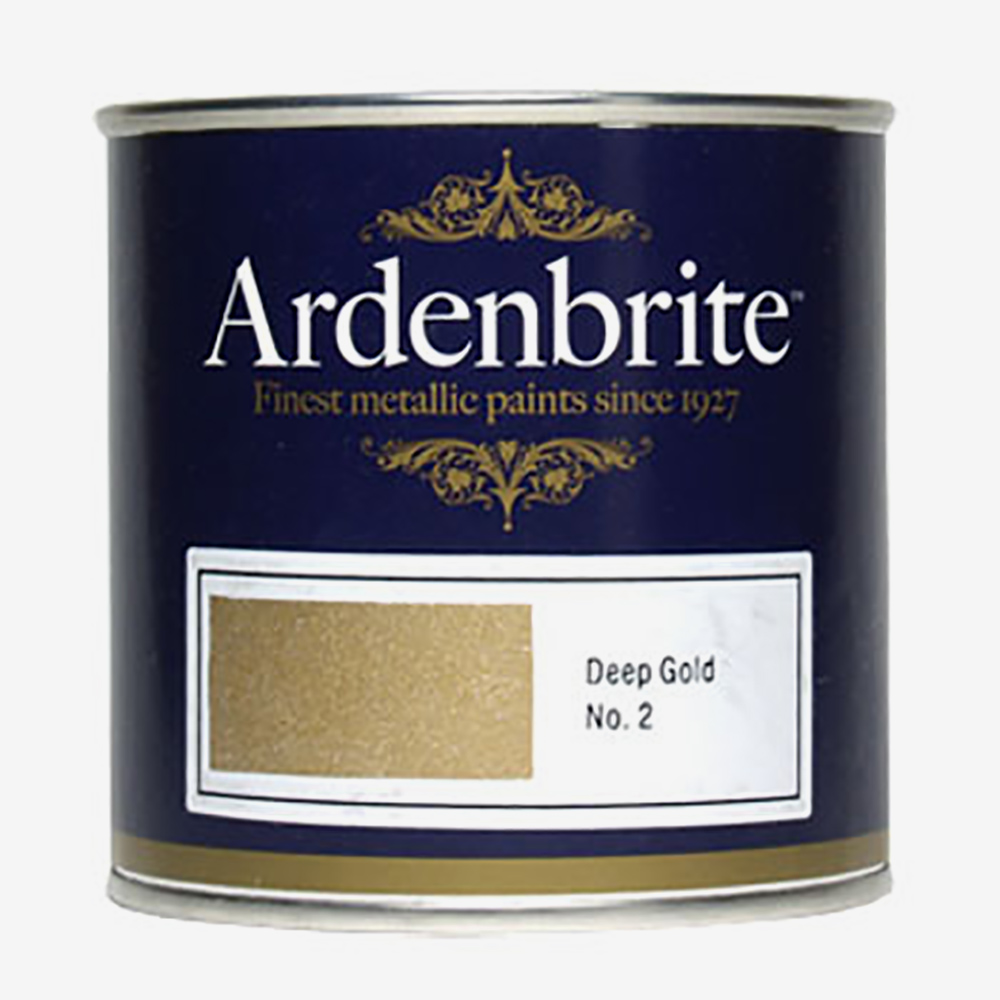 Ardenbrite : Metallic Paint : 1 litre : Deep Gold