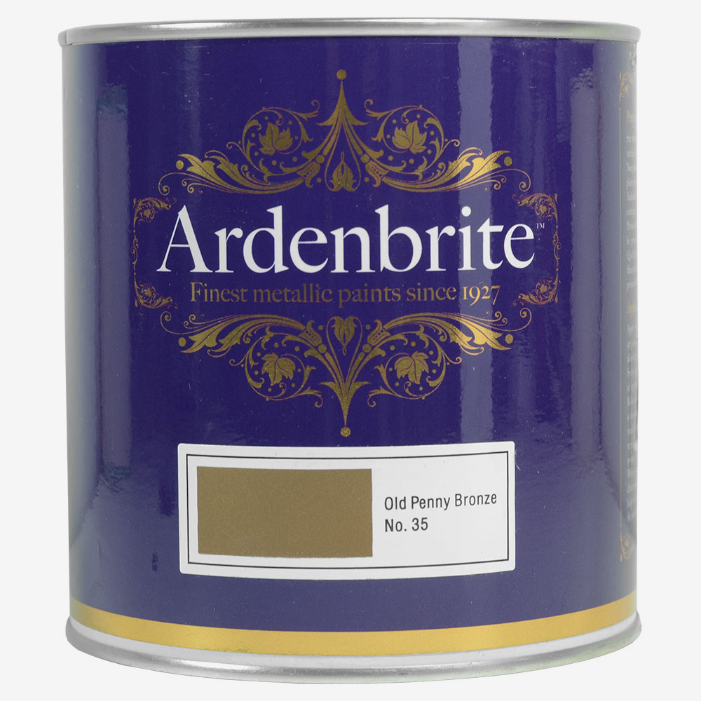 Ardenbrite : Metallic Paint : 1 litre : Old Penny Bronze