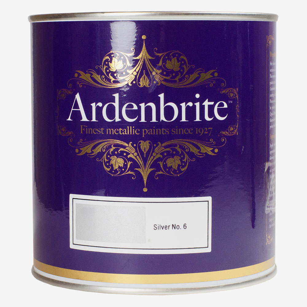 Ardenbrite : Metallic Paint : 1 litre : Silver