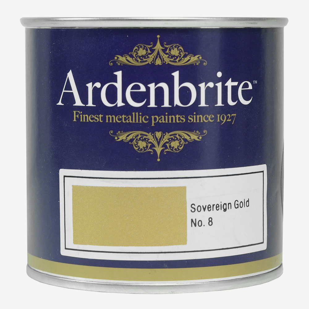 Ardenbrite : Metallic Paint : 250ml : Sovereign Gold