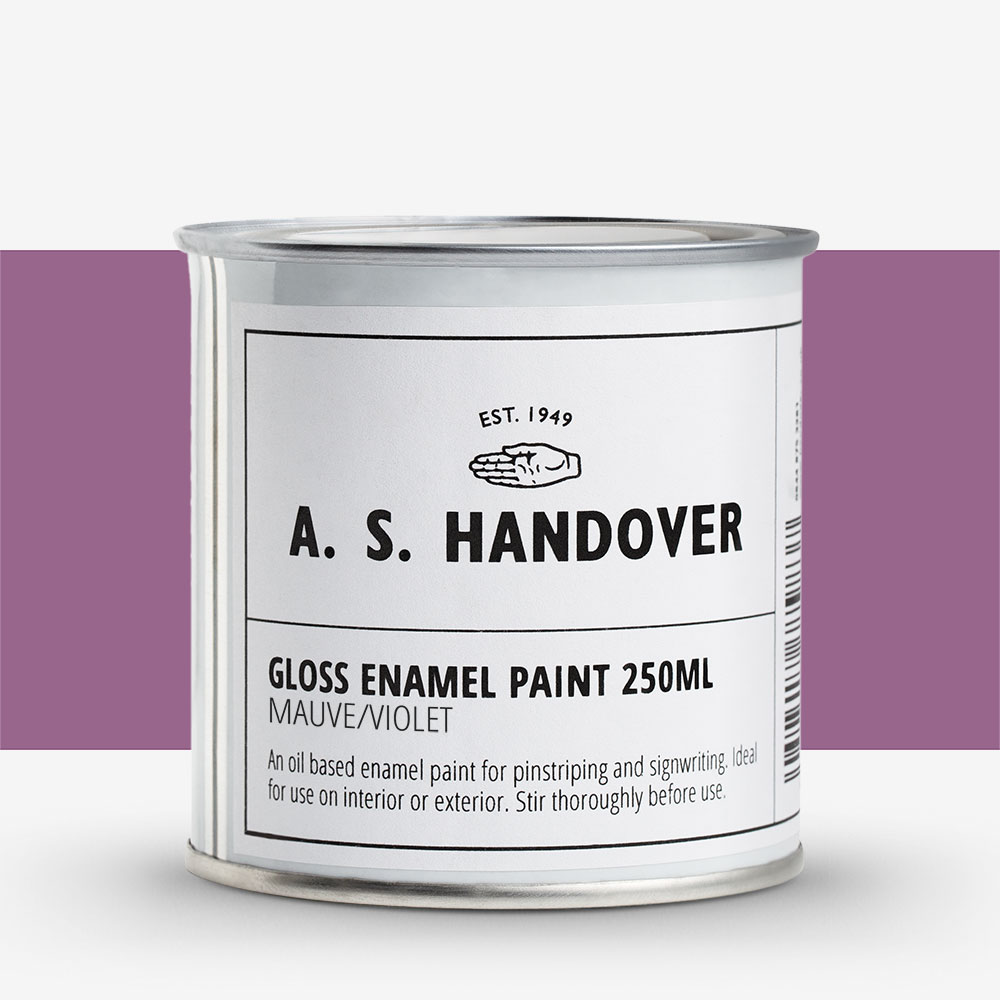 Handover : Signwriting & Pinstriping Enamel: Mauve/Violet : 250ml: Gloss : By Road Parcel Only