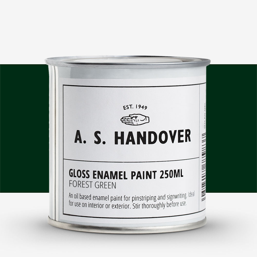 Handover : Signwriting & Pinstriping Enamel: Forest Green : 250ml: Gloss : By Road Parcel Only
