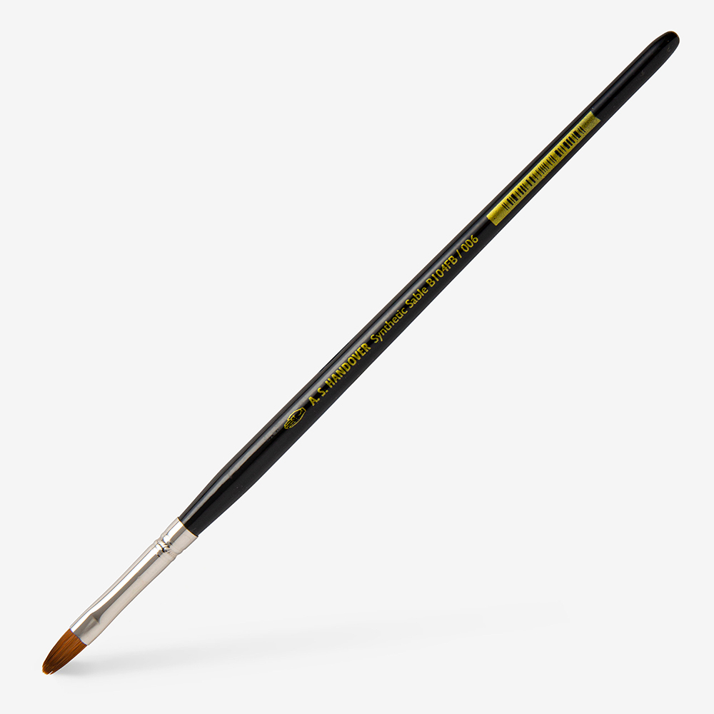 Handover : Series K : Synthetic Sable Brush : Filbert : Size 6mm