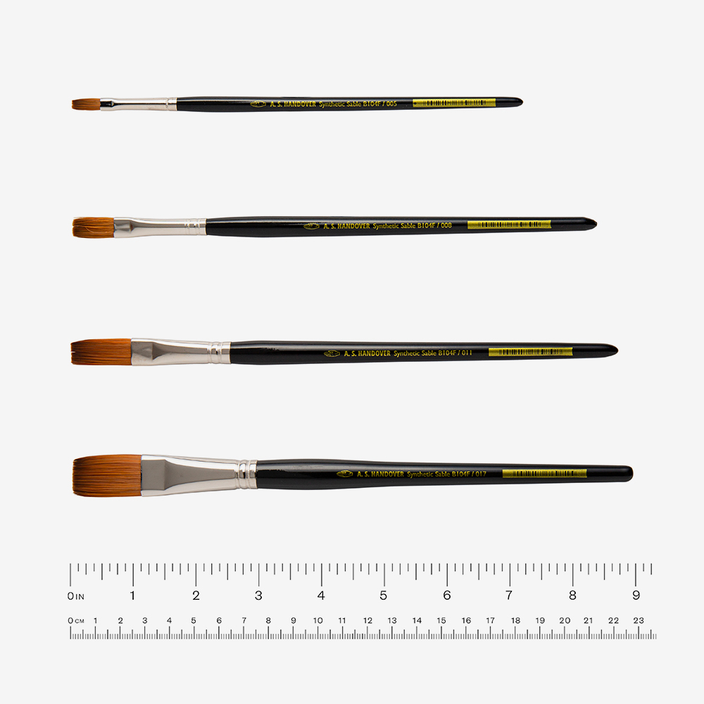 Handover : Series K : Synthetic Sable Brush : One Stroke : Size 11mm