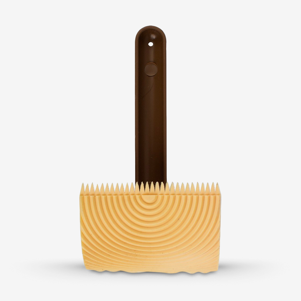 Handover : Graining Rocker & Handle : 3 in with 1 Ridged and 1 Comb Toothed Edge