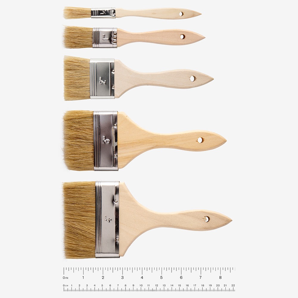 Handover : Fibreglass : Priming / Laminating Brushes : White Bristle