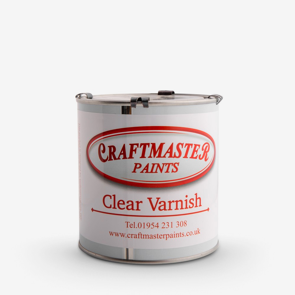 Craftmaster : 98% Reflective Clear Gloss Varnish : 500ml : By Road Parcel Only