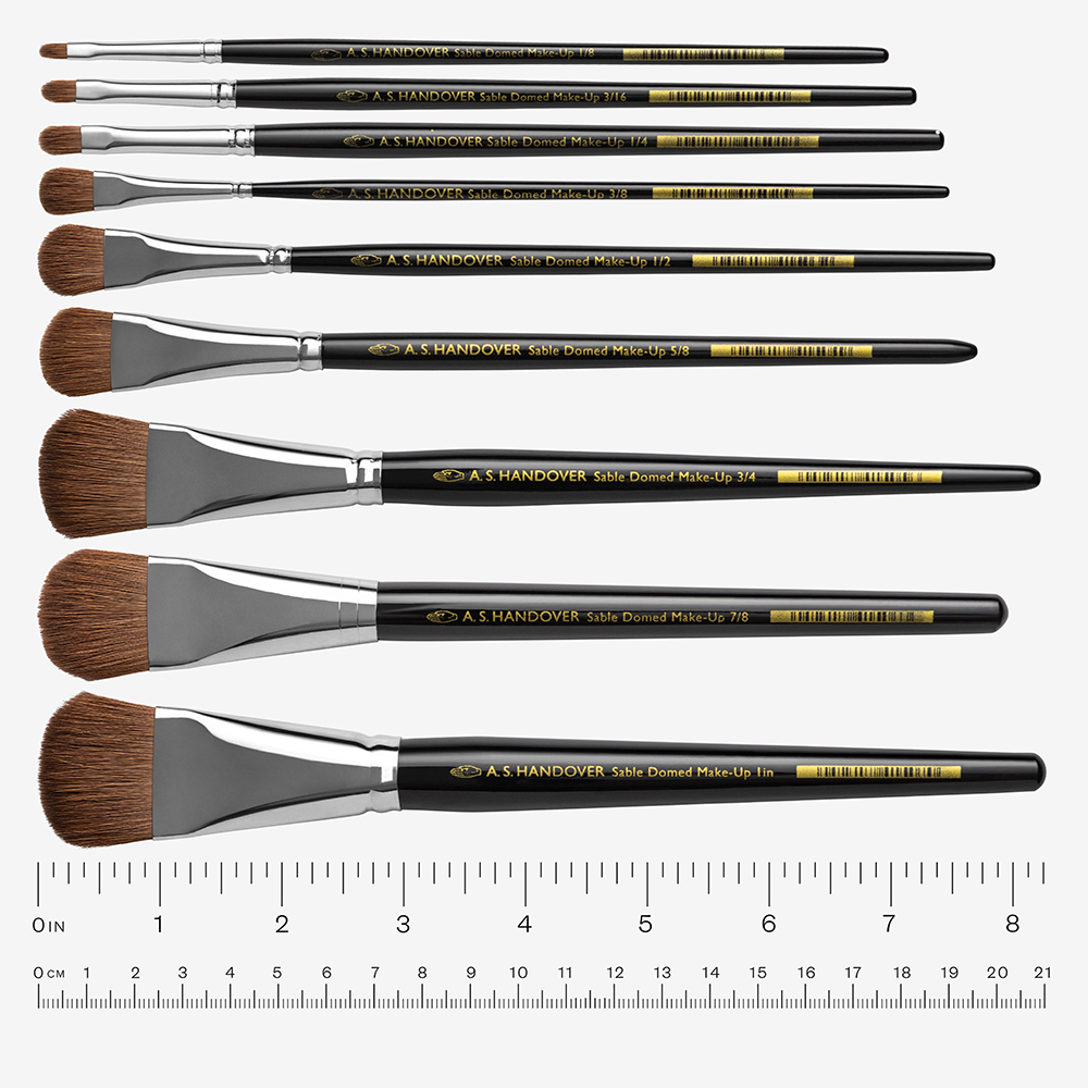 Handover : Pure Sable Domed Make Up Brush : 3/8 in