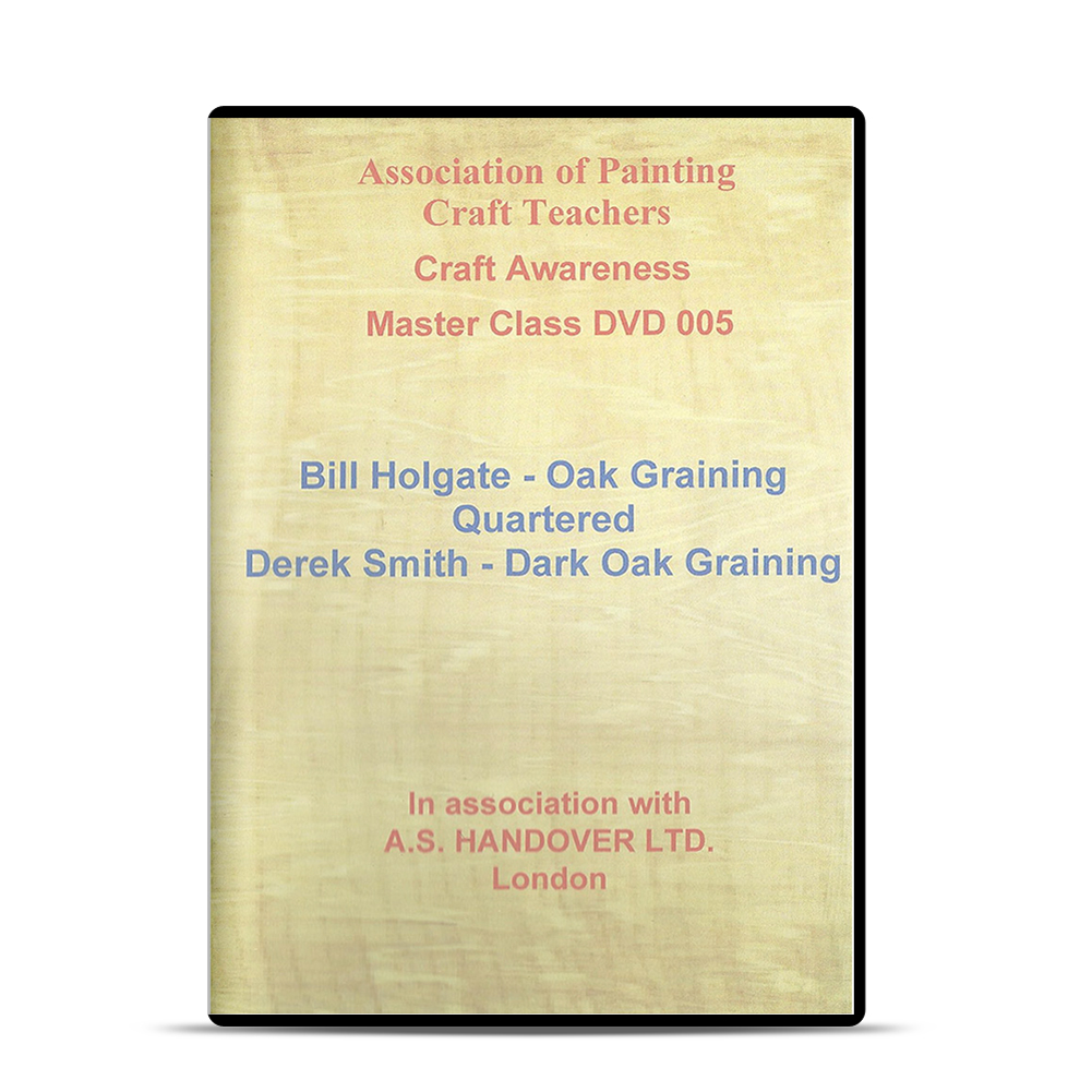 APCT : DVD : Quartered Oak and Dark Oak : Bill Holgate and Derek Smith
