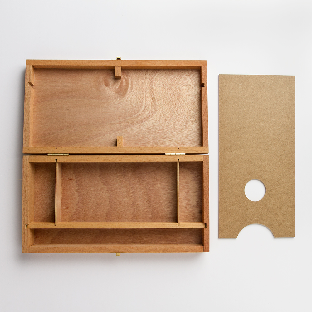 Jackson's : Wooden Utility Storage Box : Beech Wood : 32x17x4cm