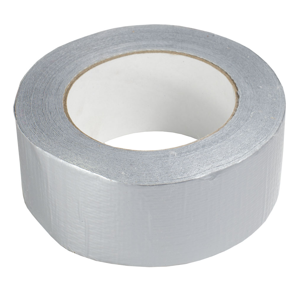 Handover : Silver Waterproof Cloth Tape (Gaffer tape) : 50 mm x 50 m