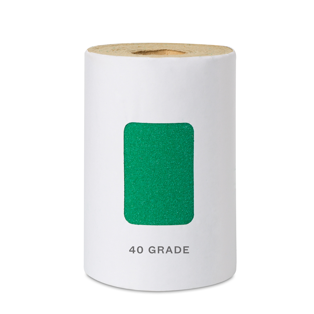 RTF Granville : Aluminium Oxide Abrasive Roll : 5m : 40 grade