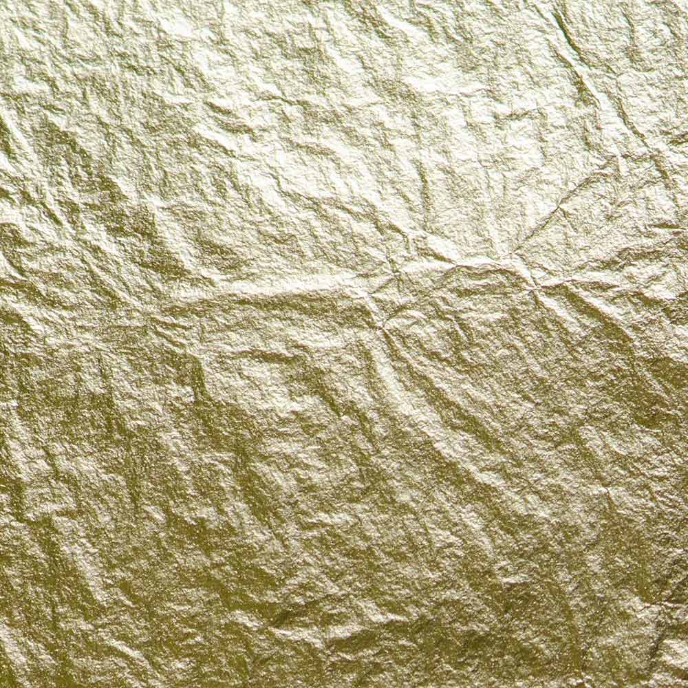Handover  :  18ct  Gold  Leaf  Loose  :  80  x  80  mm  :  Lemon  13g