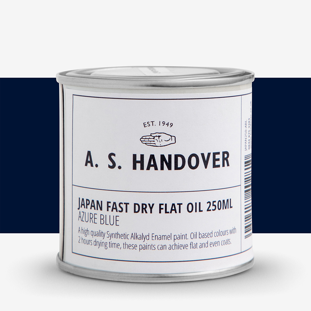 Handover : Fast Dry Flat Oil Colour 250ml : Azure Blue