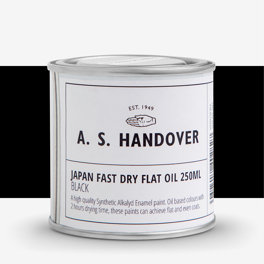 Handover : Fast Dry Flat Oil Colour 250ml : Black