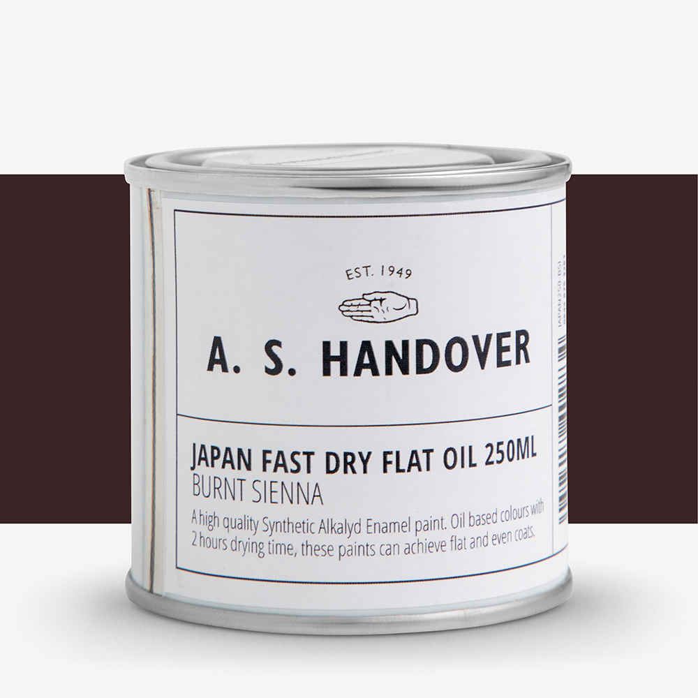 Handover : Fast Dry Flat Oil Colour 250ml : Burnt Sienna