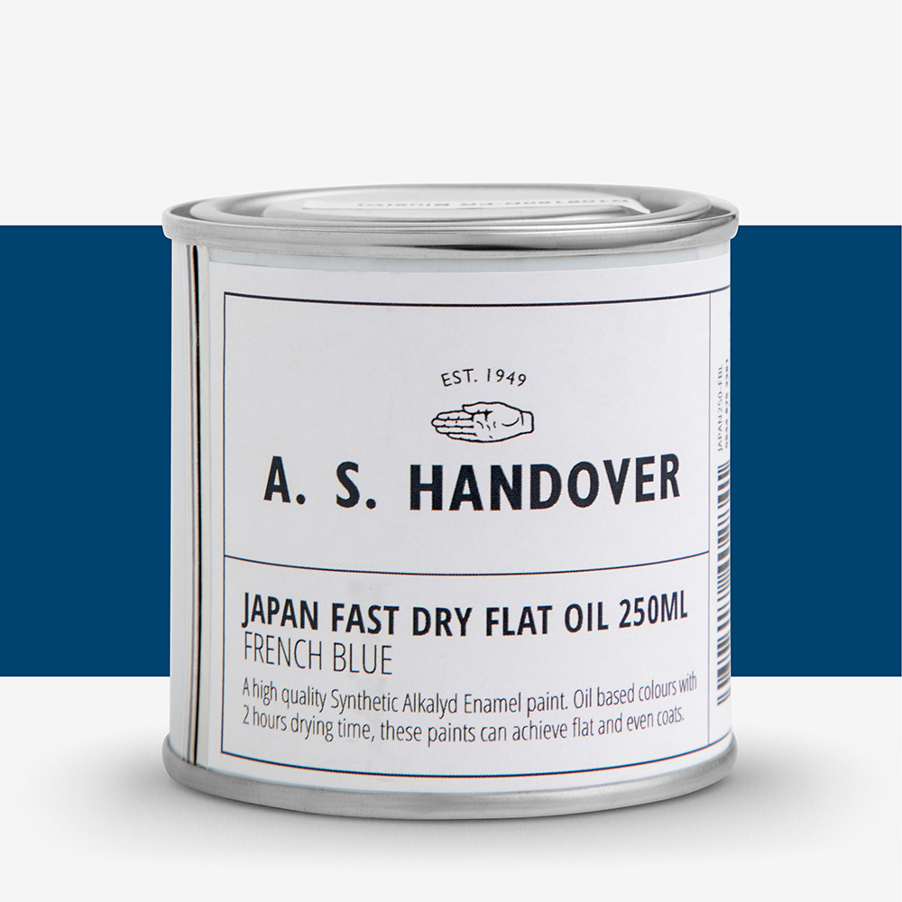 Handover : Fast Dry Flat Oil Colour 250ml : French Blue