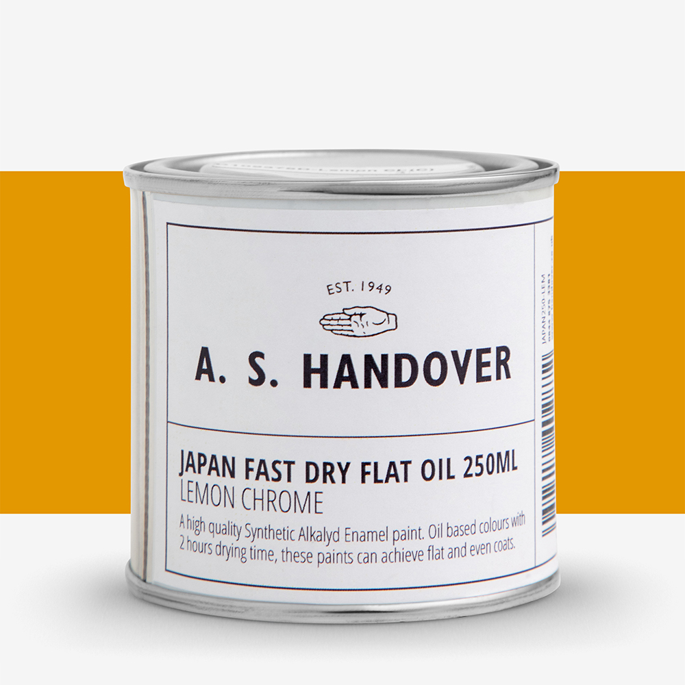 Handover : Fast Dry Flat Oil Colour 250ml : Lemon Chrome