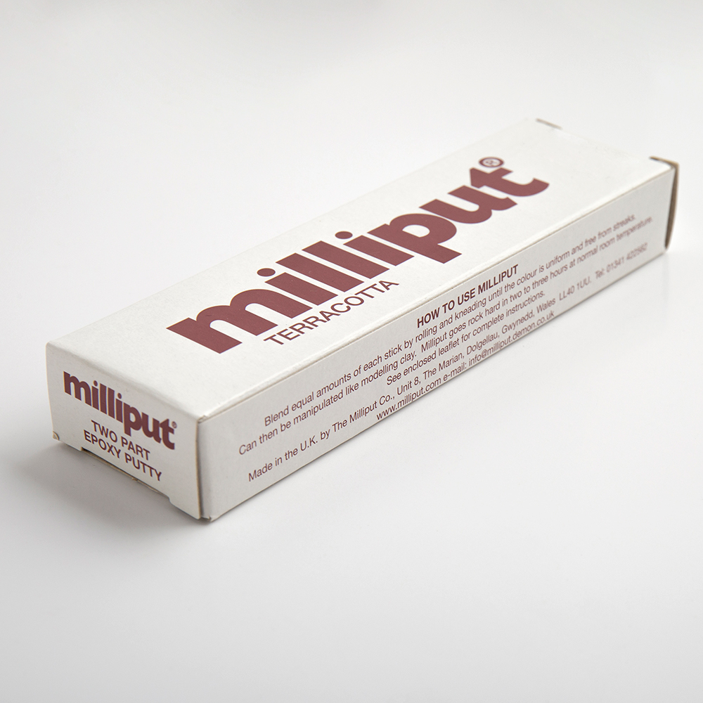 Milliput : Epoxy Resin : 113.4g : Terracota : Versatile Putty Can Be Sculpted