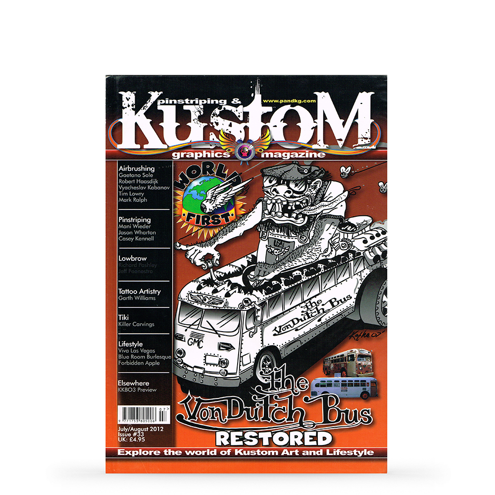 Pinstriping & Kustom Graphics : Magazine : Issue 33