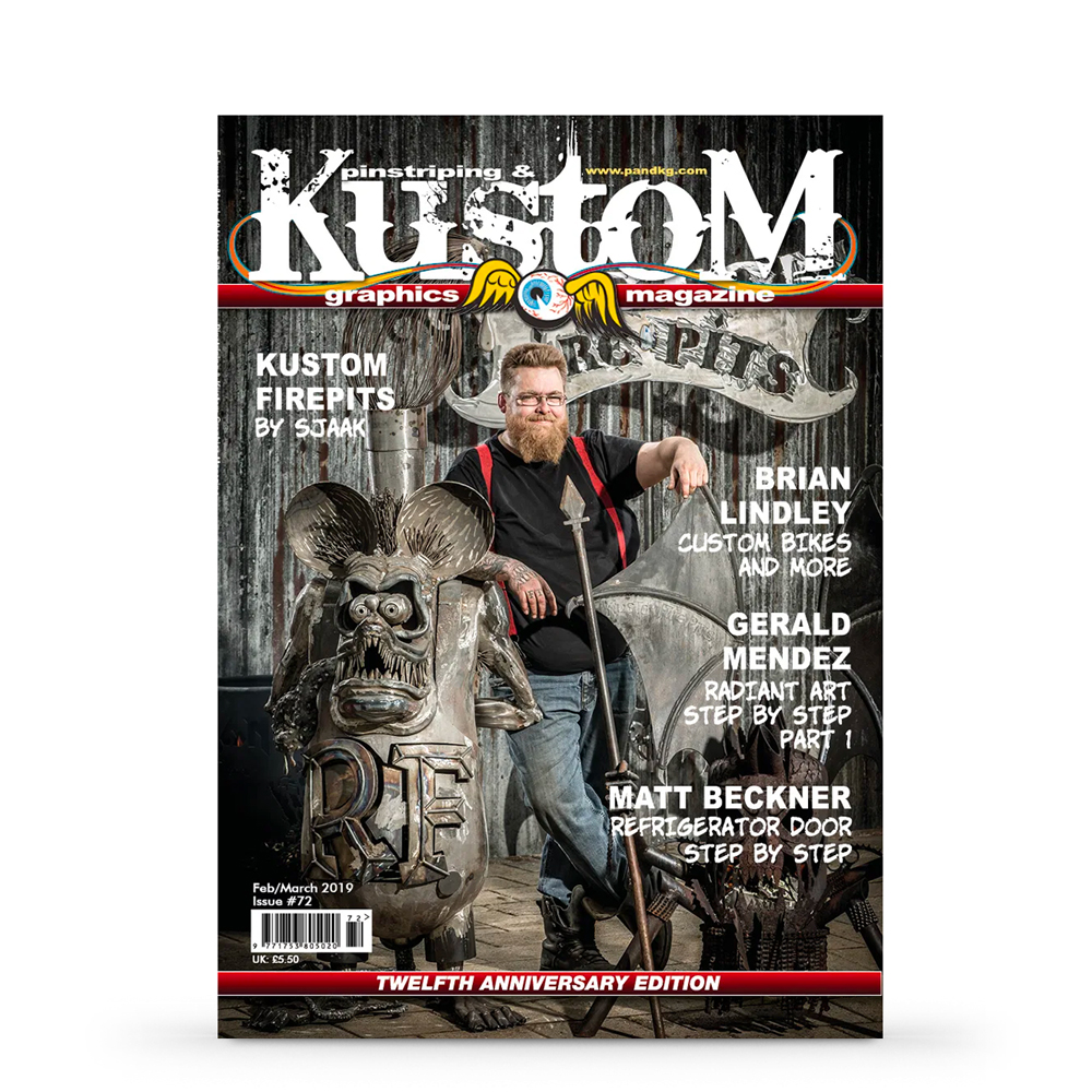 Pinstriping & Kustom Graphics : Magazine : Issue 72