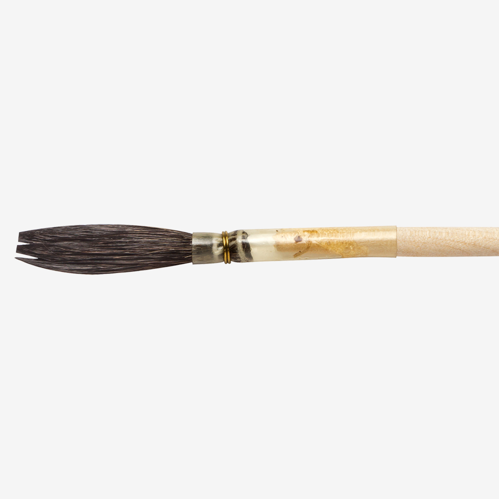 Mack : Series 179 : Brown Pencil Quill, Plain Handle : # 7