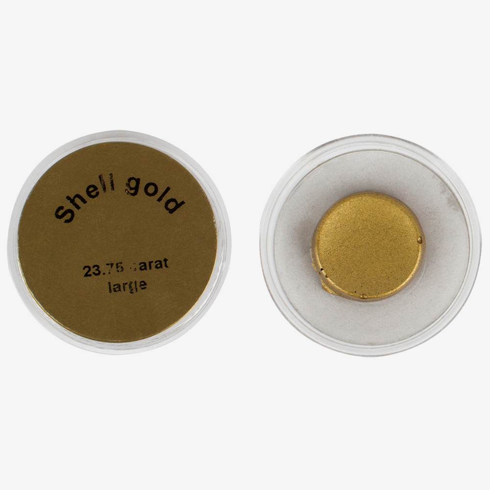 Handover : Shell Gold Watercolour Pans : Gold 23.75ct